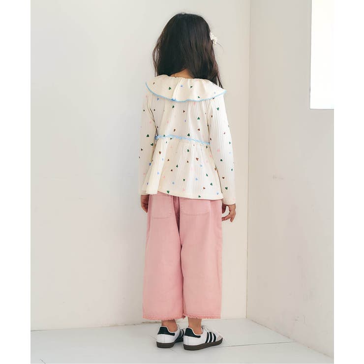 フリル衿ペプラムリブトップス | F.O.Online Store | 詳細画像8 