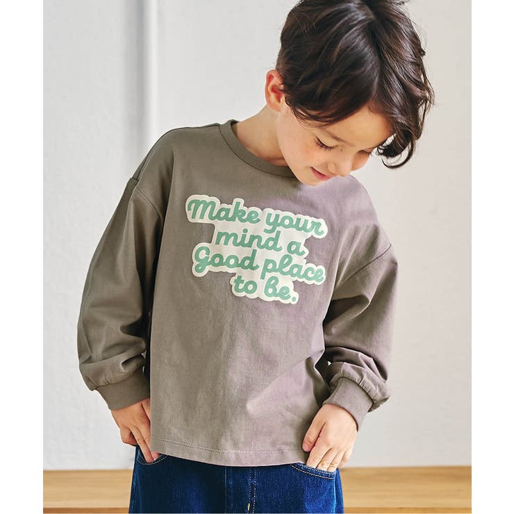 ベージュ | ゆったりアソートロゴロンT  | F.O.Online Store
