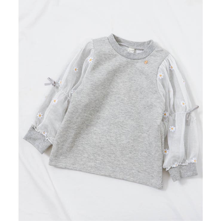 グレー | WEB限定 3柄シアースリーブトップス | F.O.Online Store