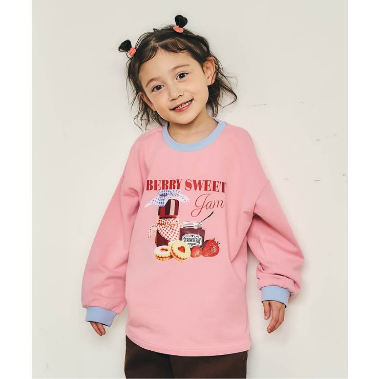 ピンク | 【リンク】バラエティ転写モチーフTシャツ  | F.O.Online Store