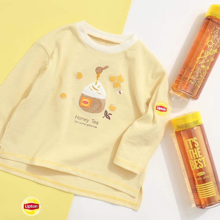 リプトンフルーツ＆ハニーティーTシャツ[品番：FOKK0017419]｜F.O.