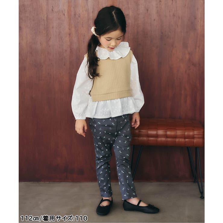 襟フリルベストドッキングトップス  | F.O.Online Store | 詳細画像5 