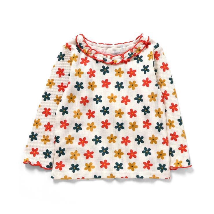 【リンク】ワッフルアソート襟フリルTシャツ  | F.O.Online Store | 詳細画像15 