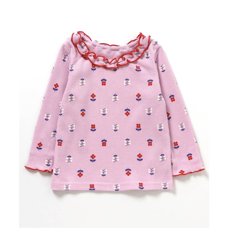 【リンク】ワッフルアソート襟フリルTシャツ  | F.O.Online Store | 詳細画像20 