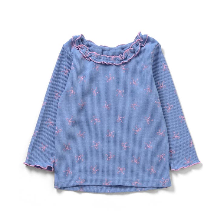 【リンク】ワッフルアソート襟フリルTシャツ  | F.O.Online Store | 詳細画像6 