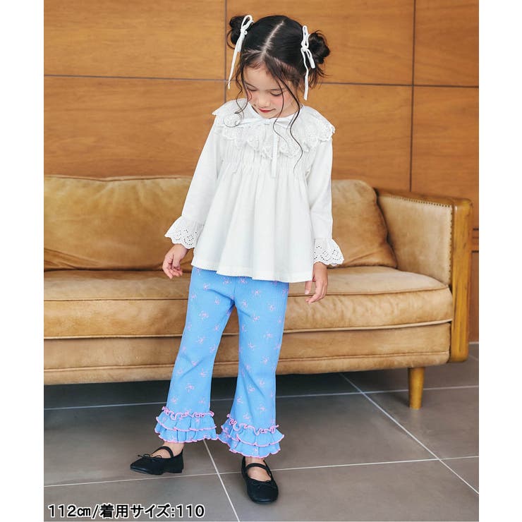 袖レースシャーリングトップス  | F.O.Online Store | 詳細画像12 