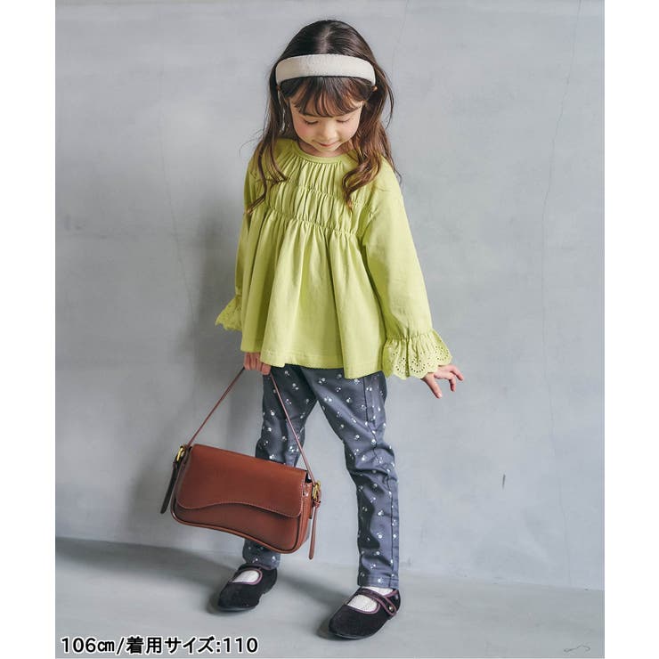 袖レースシャーリングトップス  | F.O.Online Store | 詳細画像18 
