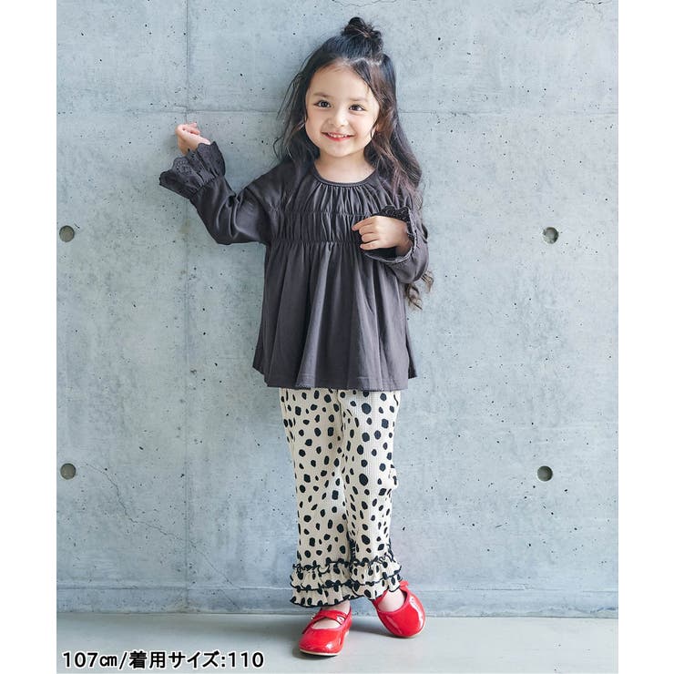 袖レースシャーリングトップス  | F.O.Online Store | 詳細画像3 