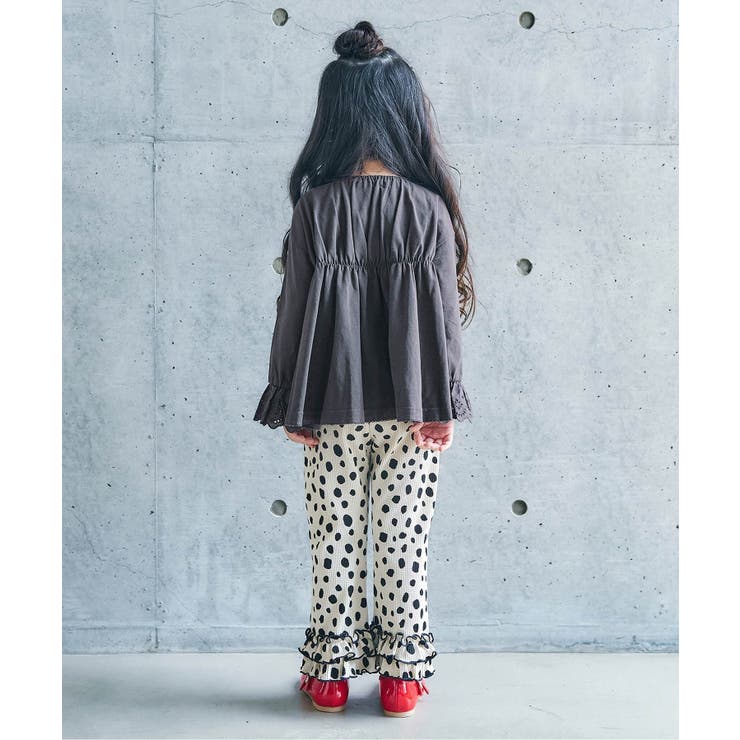 袖レースシャーリングトップス  | F.O.Online Store | 詳細画像4 