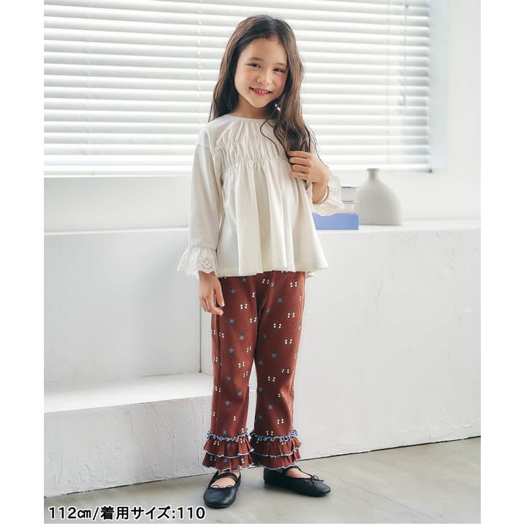 袖レースシャーリングトップス  | F.O.Online Store | 詳細画像8 