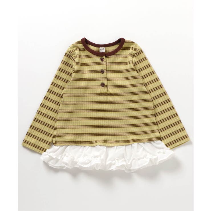 WEB限定 アソートボーダー裾フリルトップス | F.O.Online Store | 詳細画像8 
