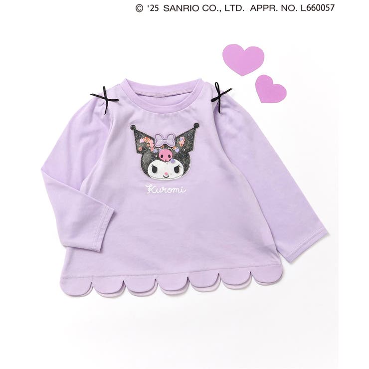 ラベンダー | サンリオキャラクターズスカラップTシャツ | F.O.Online Store
