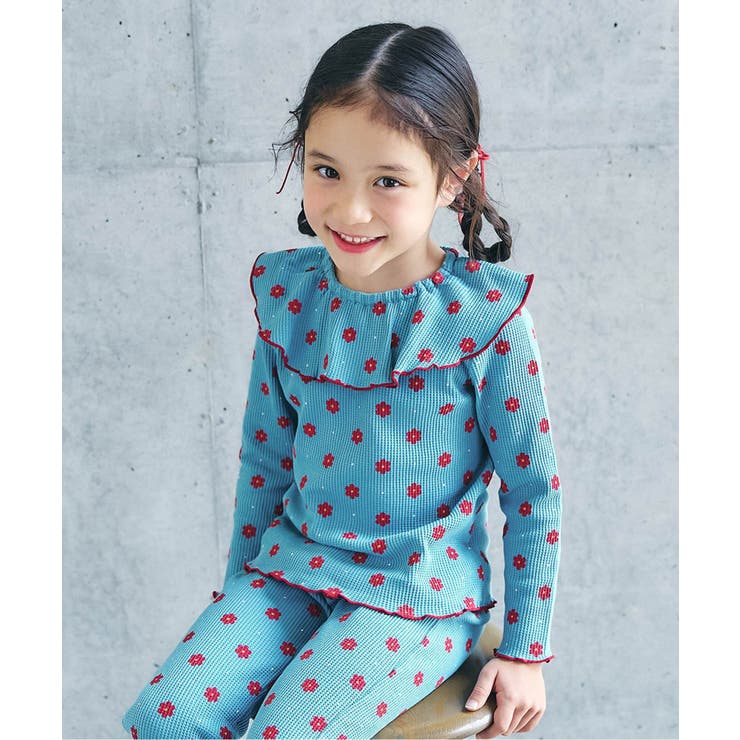 エメラルドグリーン | WEB限定 【リンク】ワッフルアソートビックカラーTシャツ  | F.O.Online Store