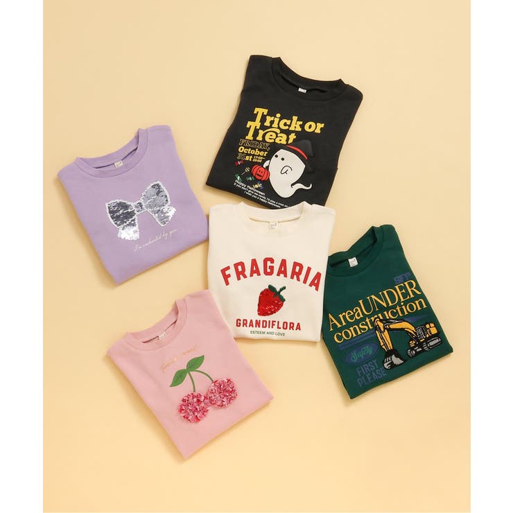 5柄モチーフスウェットライクTシャツ | F.O.Online Store | 詳細画像22 