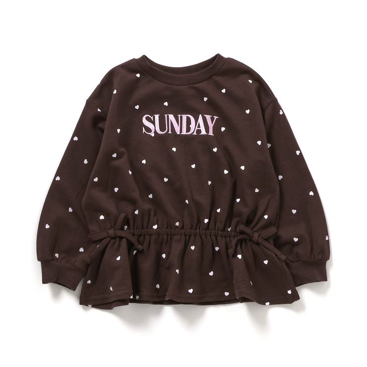 WEB限定 スウェットライクペプラムロゴトップス | F.O.Online Store | 詳細画像2 