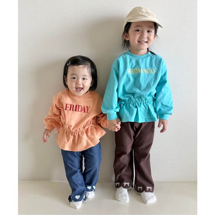 WEB限定 スウェットライクペプラムロゴトップス | F.O.Online Store | 詳細画像27 