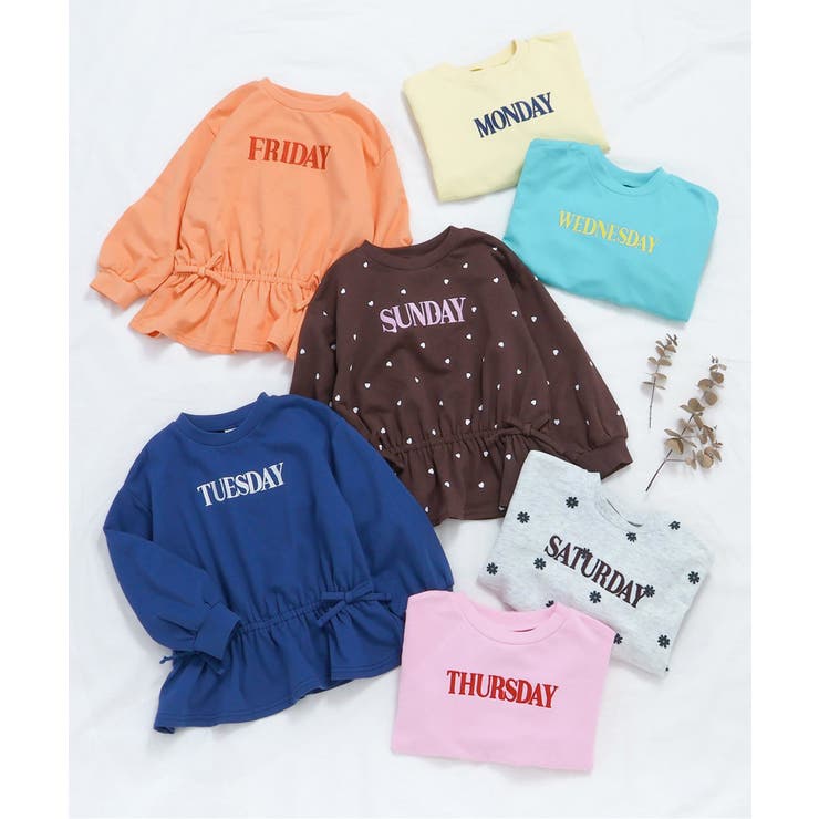 WEB限定 スウェットライクペプラムロゴトップス | F.O.Online Store | 詳細画像28 