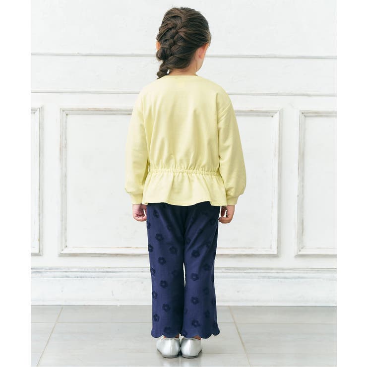 WEB限定 スウェットライクペプラムロゴトップス | F.O.Online Store | 詳細画像9 