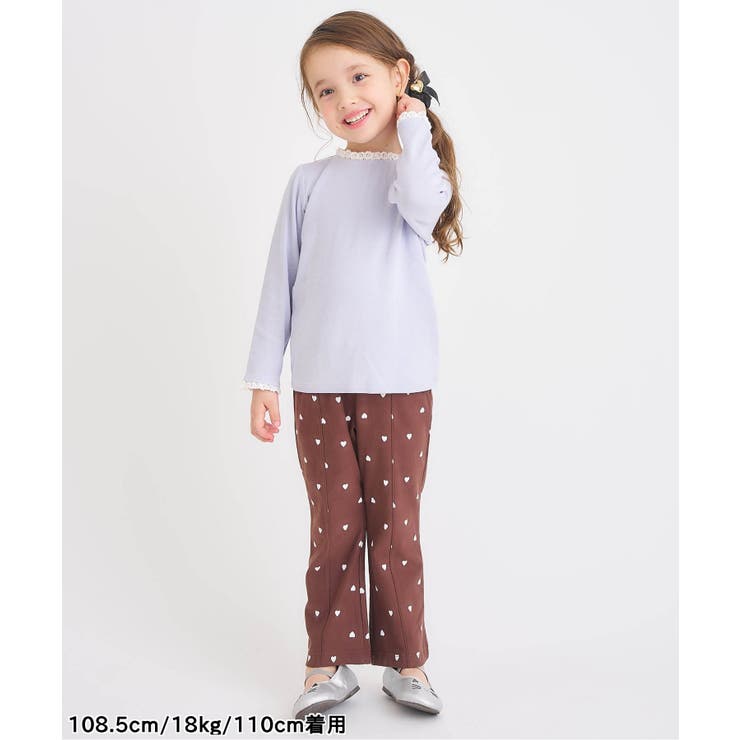 ハート針抜きフリルTシャツ | F.O.Online Store | 詳細画像3 