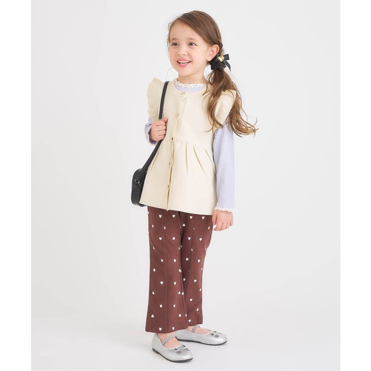 ハート針抜きフリルTシャツ | F.O.Online Store | 詳細画像5 