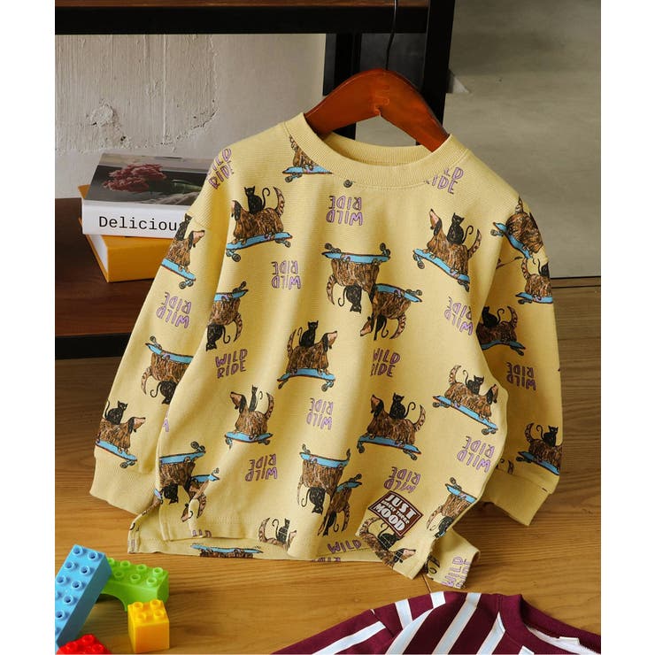 ベージュ | 【リンク】アソート総柄Tシャツ  | F.O.Online Store