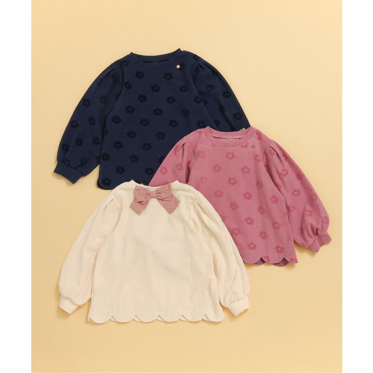 フラワージャガードスカラップTシャツ | F.O.Online Store | 詳細画像14 