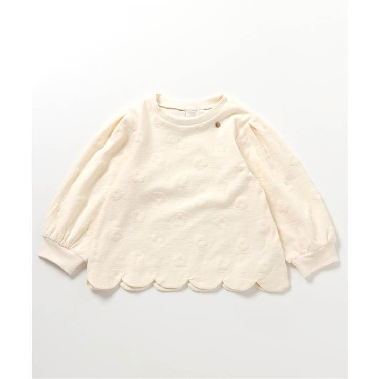 フラワージャガードスカラップTシャツ | F.O.Online Store | 詳細画像2 