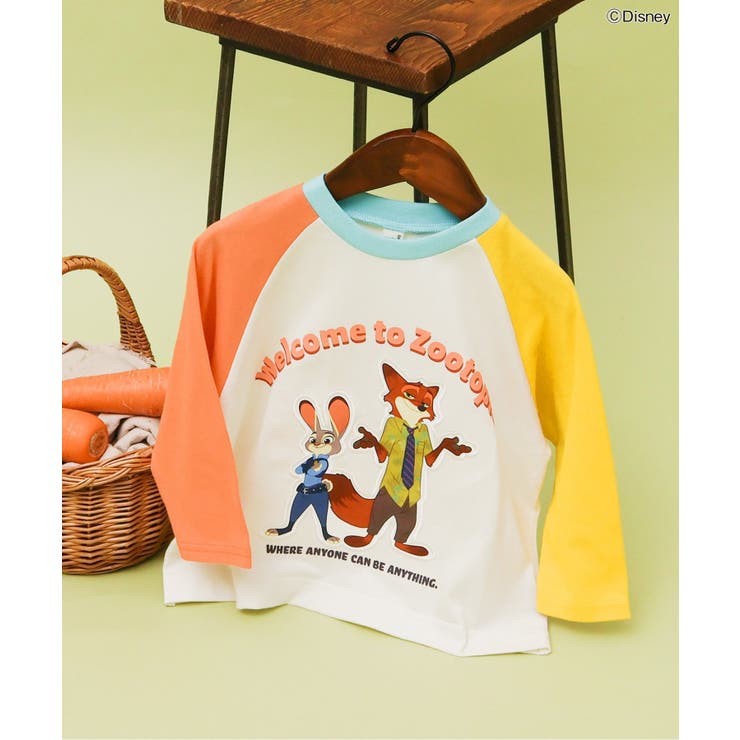 ディズニーキャラクター【ズートピア】3柄モチーフTシャツ  | F.O.Online Store | 詳細画像1 