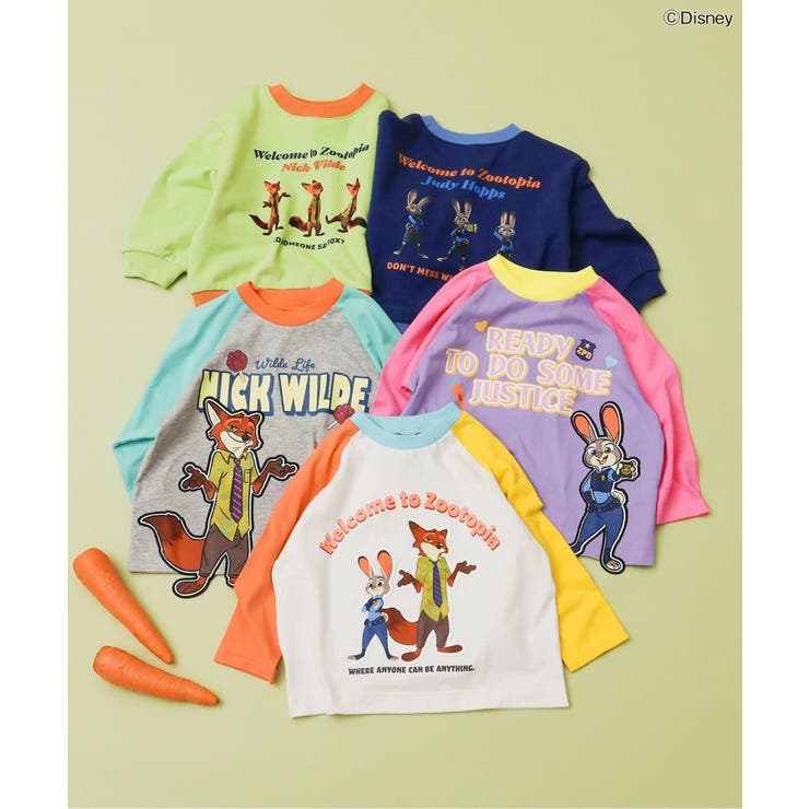 ディズニーキャラクター【ズートピア】3柄モチーフTシャツ  | F.O.Online Store | 詳細画像8 