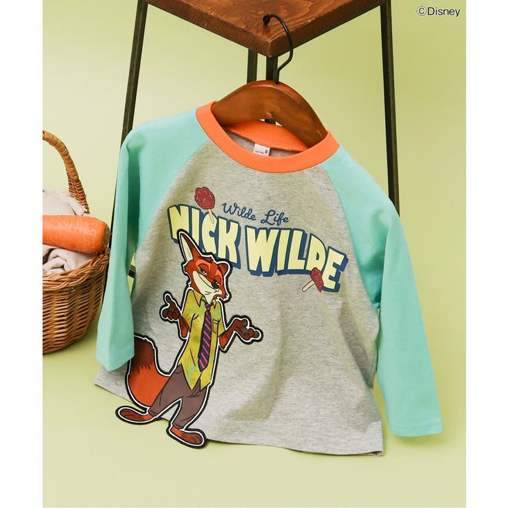 グレー | ディズニーキャラクター【ズートピア】3柄モチーフTシャツ  | F.O.Online Store
