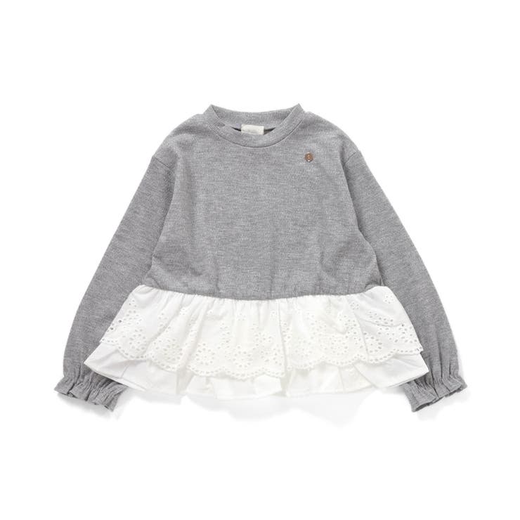 レースフリル切り替えリブTシャツ  | F.O.Online Store | 詳細画像6 