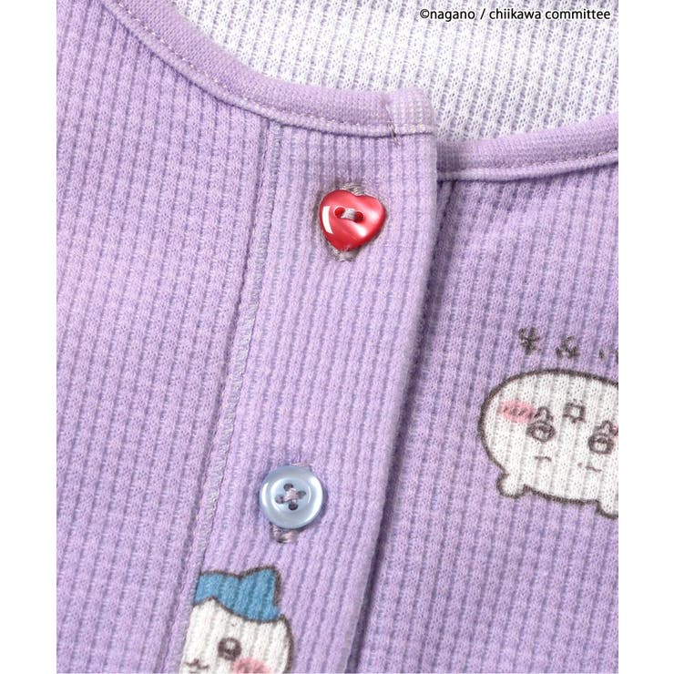 【アニメちいかわ】ワッフルヘンリーネックTシャツ(セットアップ可) | F.O.Online Store | 詳細画像12 