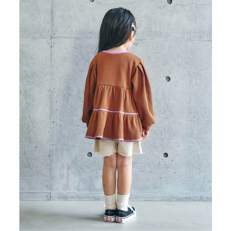 WEB限定 ワッフルティアードなみなみライントップス | F.O.Online Store | 詳細画像5 