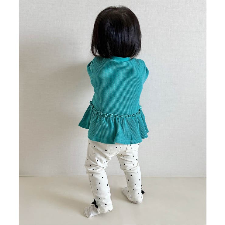 【新色追加】ワッフルペプラムハートモチーフTシャツ | F.O.Online Store | 詳細画像16 