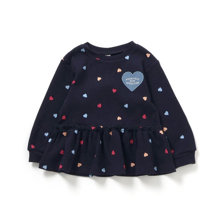 【新色追加】ワッフルペプラムハートモチーフTシャツ | F.O.Online Store | 詳細画像20 