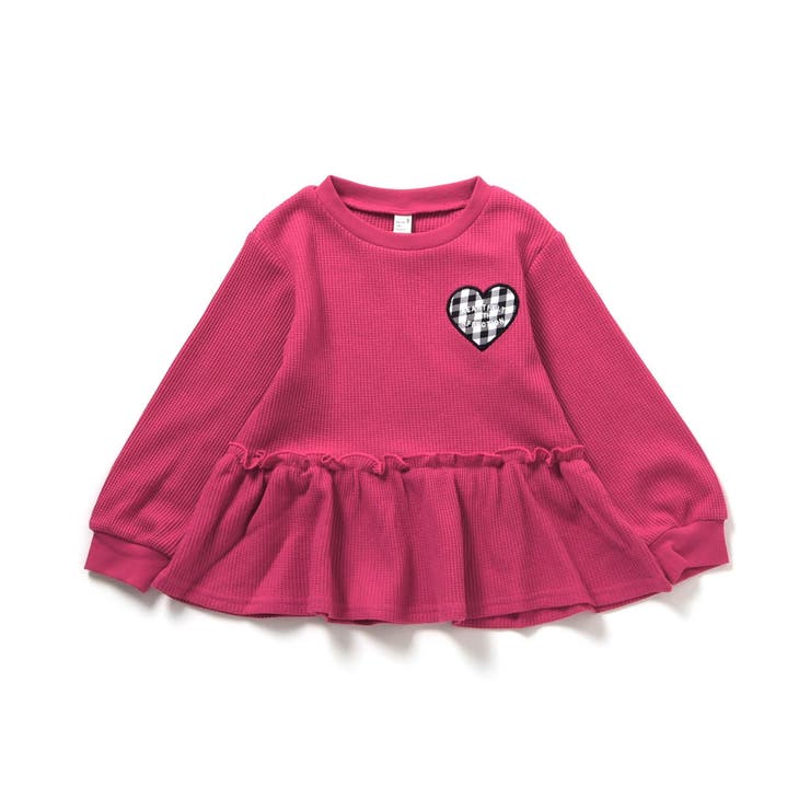 【新色追加】ワッフルペプラムハートモチーフTシャツ | F.O.Online Store | 詳細画像28 