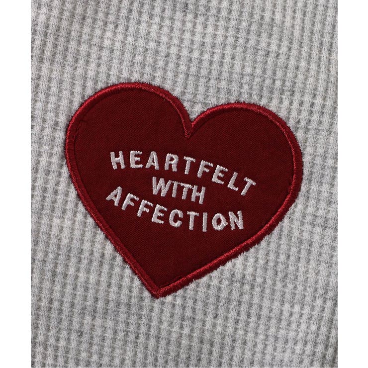 【新色追加】ワッフルペプラムハートモチーフTシャツ | F.O.Online Store | 詳細画像9 