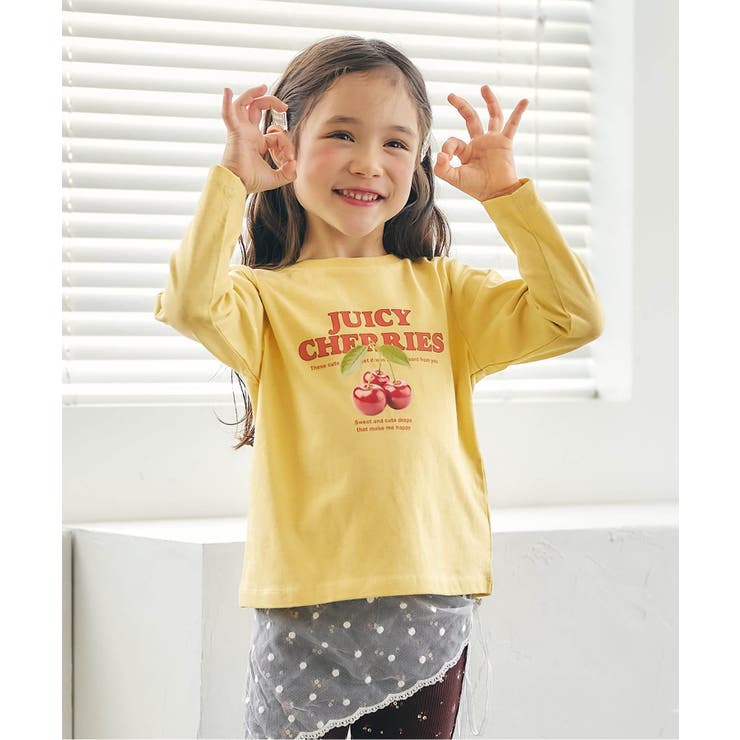 イエロー | フルーツロゴアソートTシャツ  | F.O.Online Store