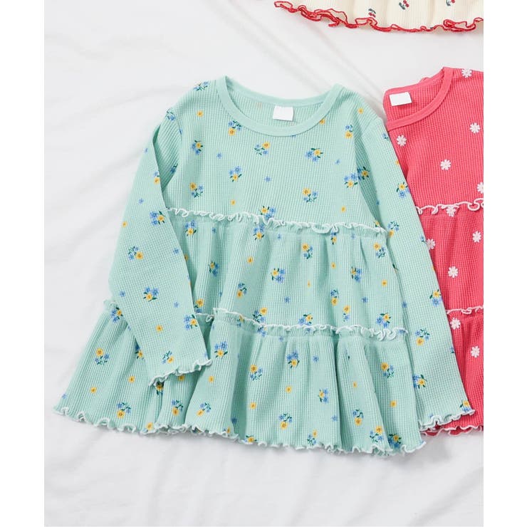 ミント | 【新色追加/WEB限定】ワッフルティアードTシャツ | F.O.Online Store