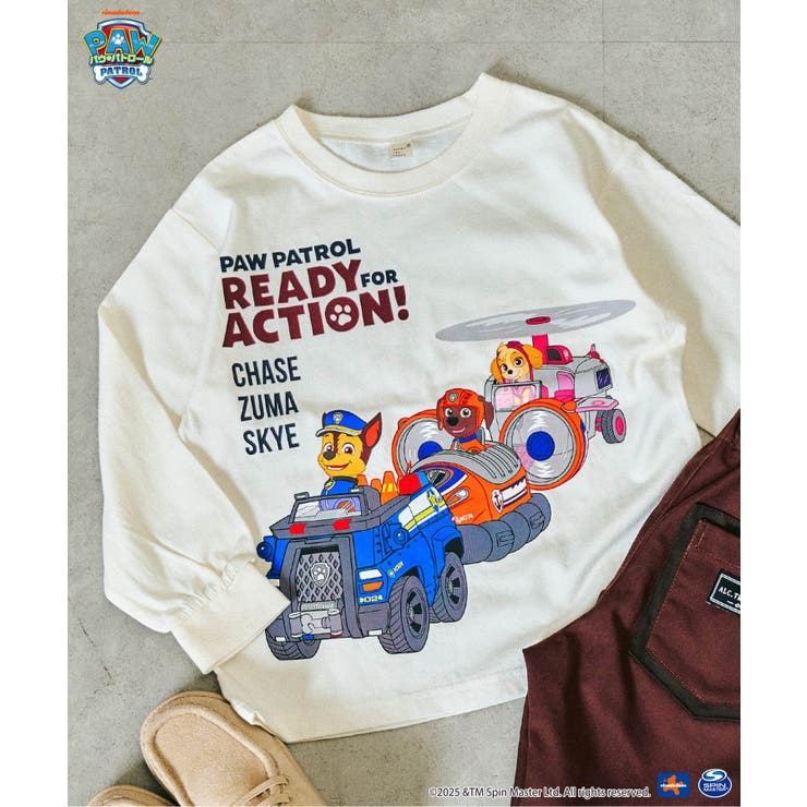 アイボリー | PAW Patrol 2柄Tシャツ | F.O.Online Store
