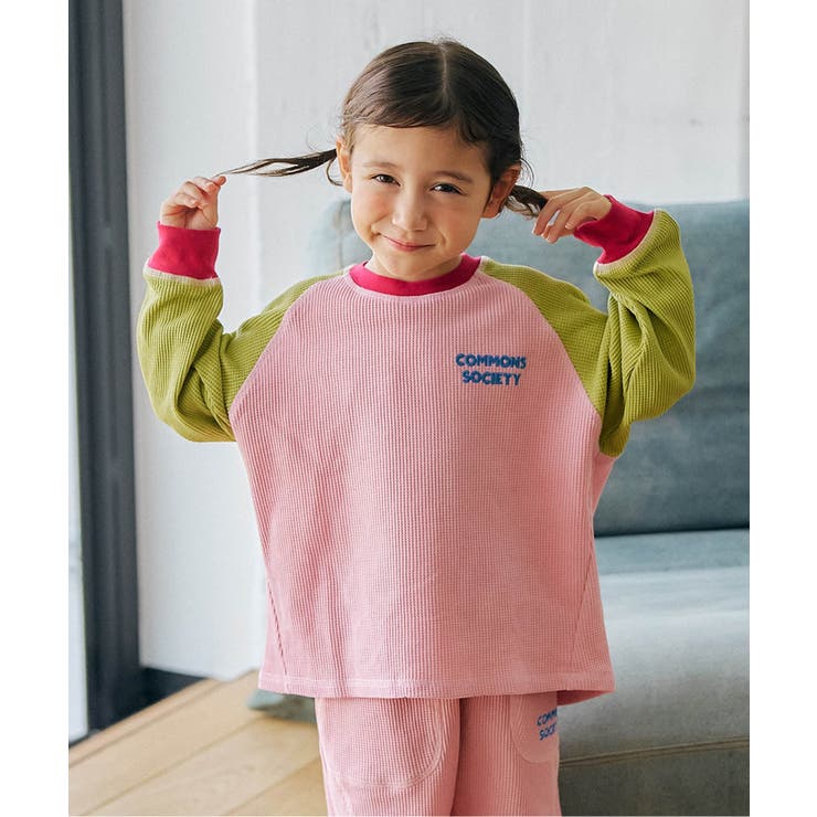 ピンク | ワッフルコクーンTシャツ | F.O.Online Store