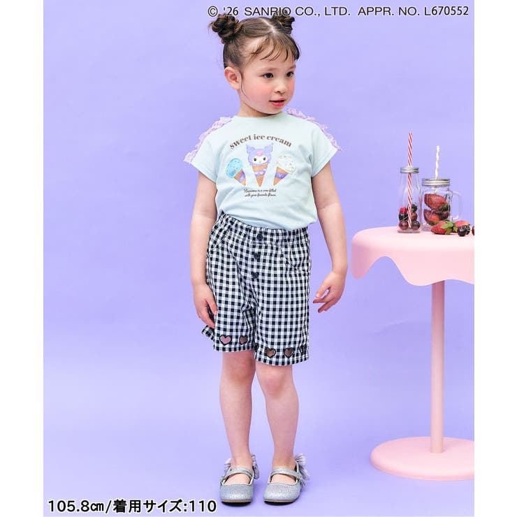 【マイメロディ＆クロミ】WEB限定 アイスクリームTシャツ 接触冷感 | F.O.Online Store | 詳細画像12 