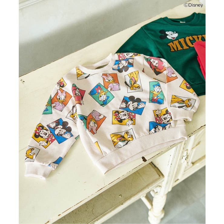 アイボリー | 【リンク】ディズニーキャラクターアソートトレーナー | F.O.Online Store