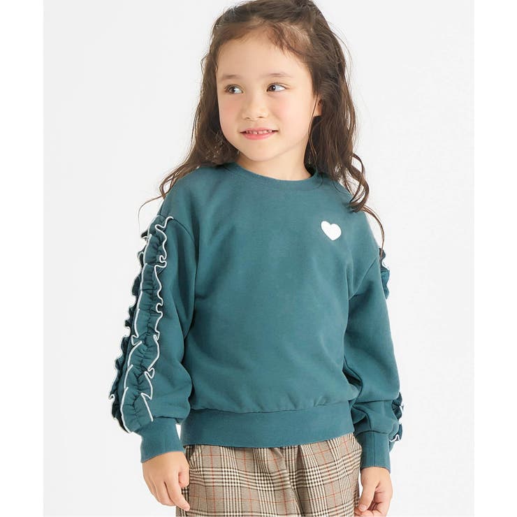 グリーン | WEB限定 メロウフリルトレーナー/7days Style | F.O.Online Store