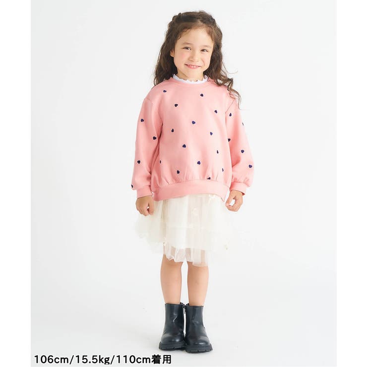 アソート総柄刺繍レイヤードトレーナー | F.O.Online Store | 詳細画像13 