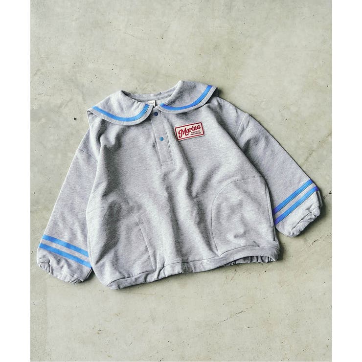 グレー | 【リンク】セーラー襟トレーナー | F.O.Online Store