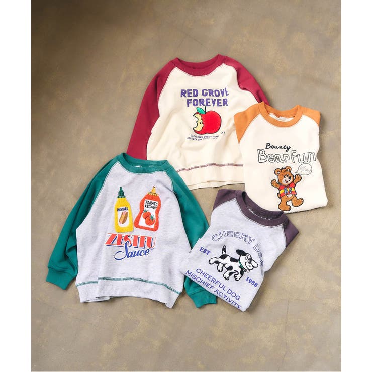 ラグランサガラモチーフトレーナー  | F.O.Online Store | 詳細画像11 