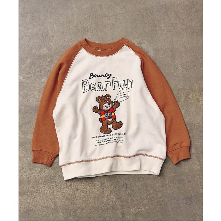 キャメル | ラグランサガラモチーフトレーナー  | F.O.Online Store