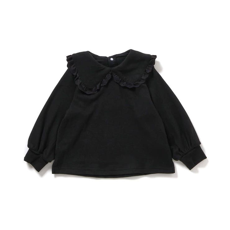 ブラック | 【リンク】レースフリルビックカラートップス | F.O.Online Store