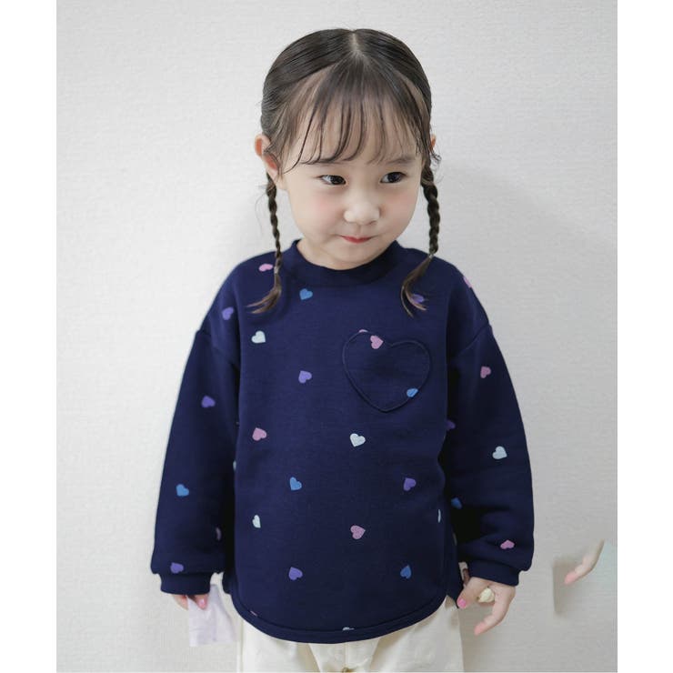 ネイビーブルー | WEB限定 バラエティポケットゆったりトレーナー | F.O.Online Store